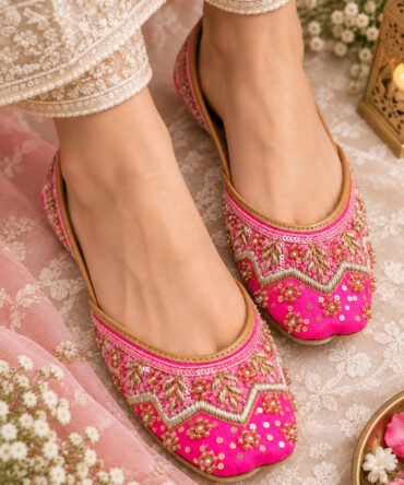 Patakha Pink Juttis