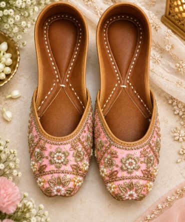 Cherry Blossom Light Pink Juttis